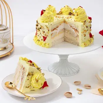 prasmalaiburstcakeandrosebouquetcombo3905903