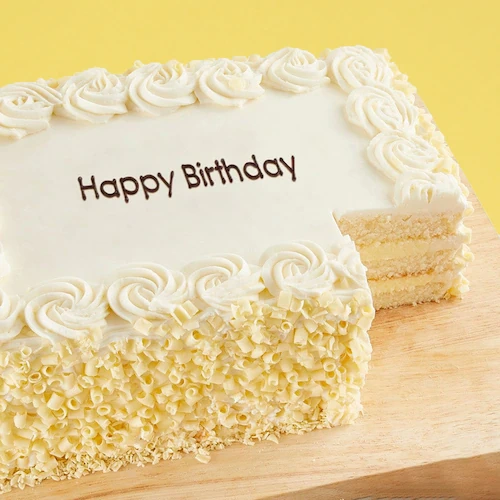 Delicious Vanilla Soft  Cake